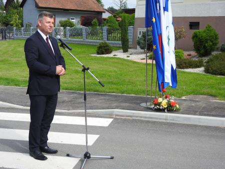 Uradna predaja obnovljene ceste Razkrižje – MP Gibina svojemu namenu 23